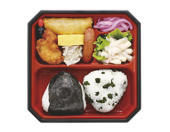 特製おむすび弁当（梅・わかめ）