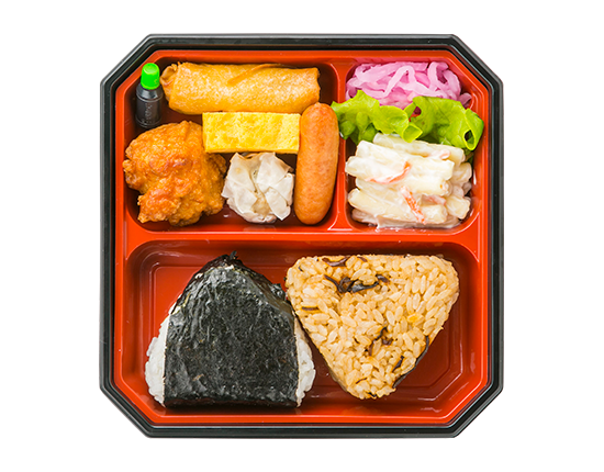 特製おむすび弁当（梅・こんぶ）