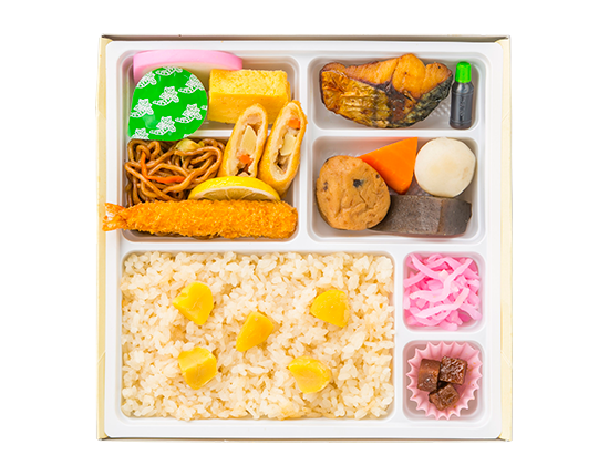 栗ご飯弁当