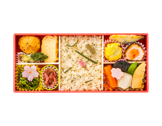 千扇（ちせん）弁当　※10時以降商品　アレルギー対応不可　　　内容は季節で変わります