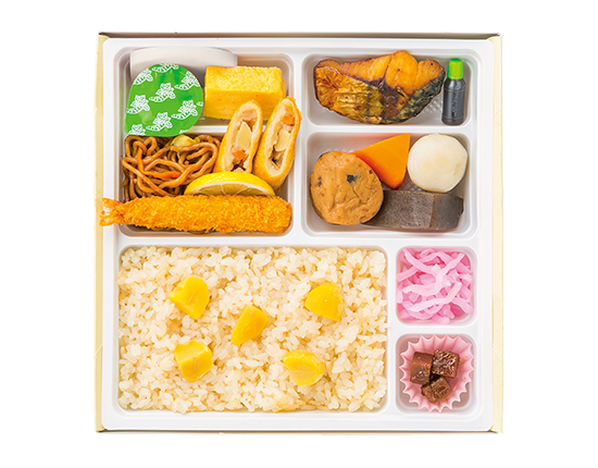 （仏）栗ご飯弁当